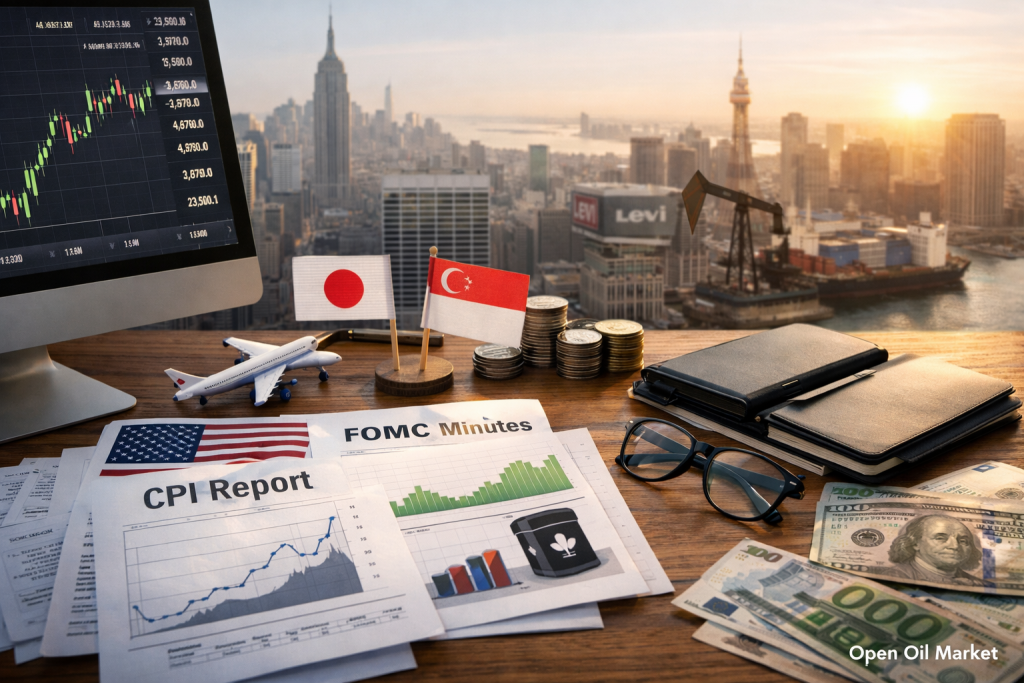 Gazdasági események és vállalati jelentések — 2026. április 5: az Egyesült Államok inflációja, FOMC és a jelentési időszak kezdete.