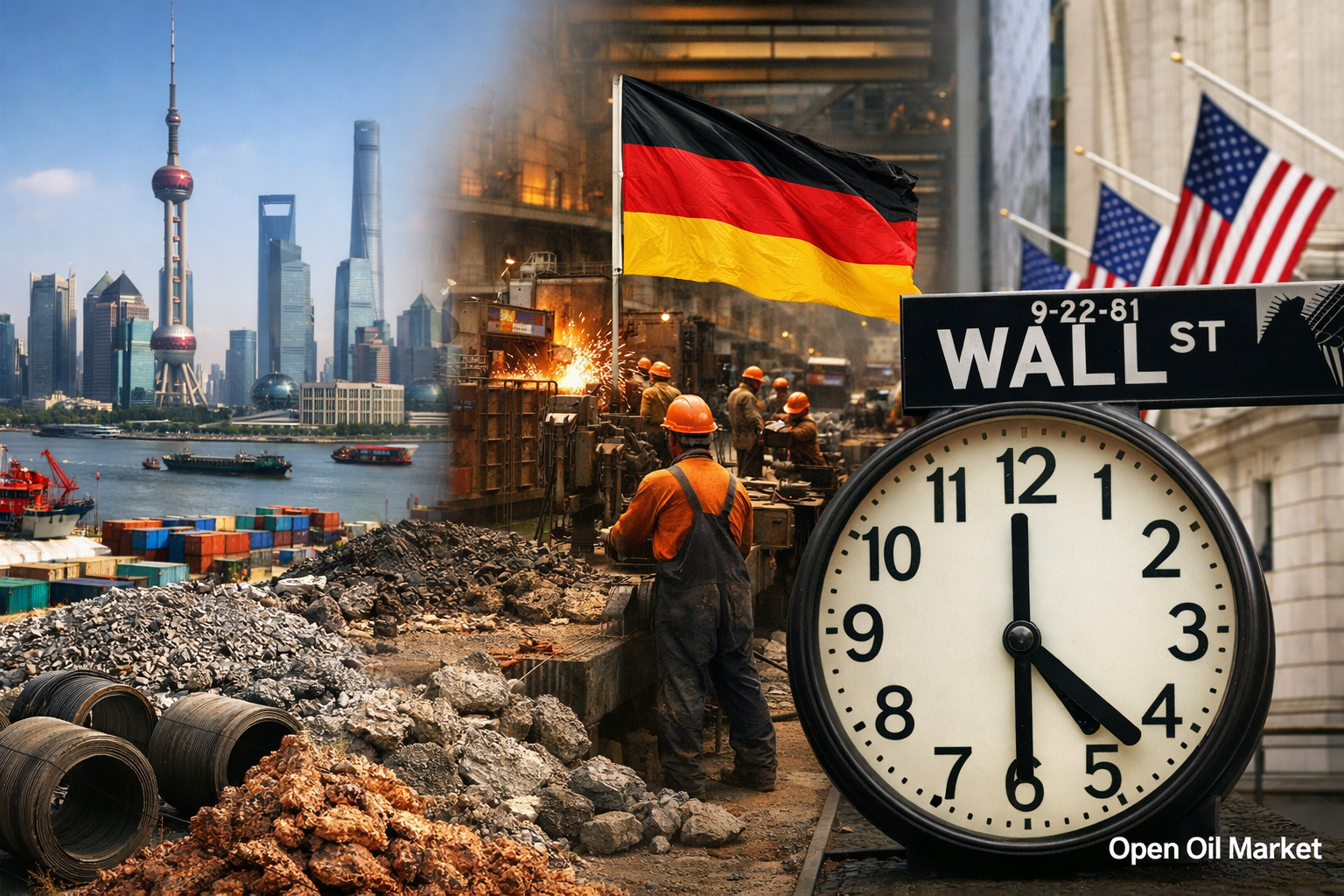 Globális pénzügyi piacok, kínai infláció, német ipar, amerikai inflációs várakozások, gazdasági események 2026. március 9.