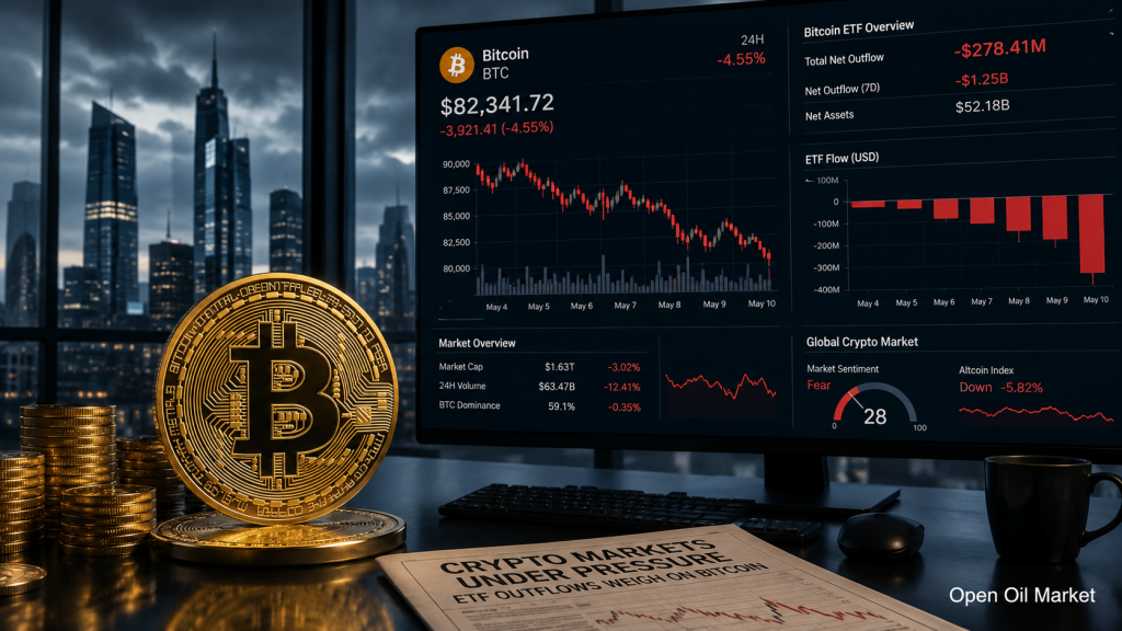 Kriptovaluta hírek 2026. július 2-án: Bitcoin nyomás alatt az ETF tőkeelvonások és a digitális eszközök piacának esése miatt