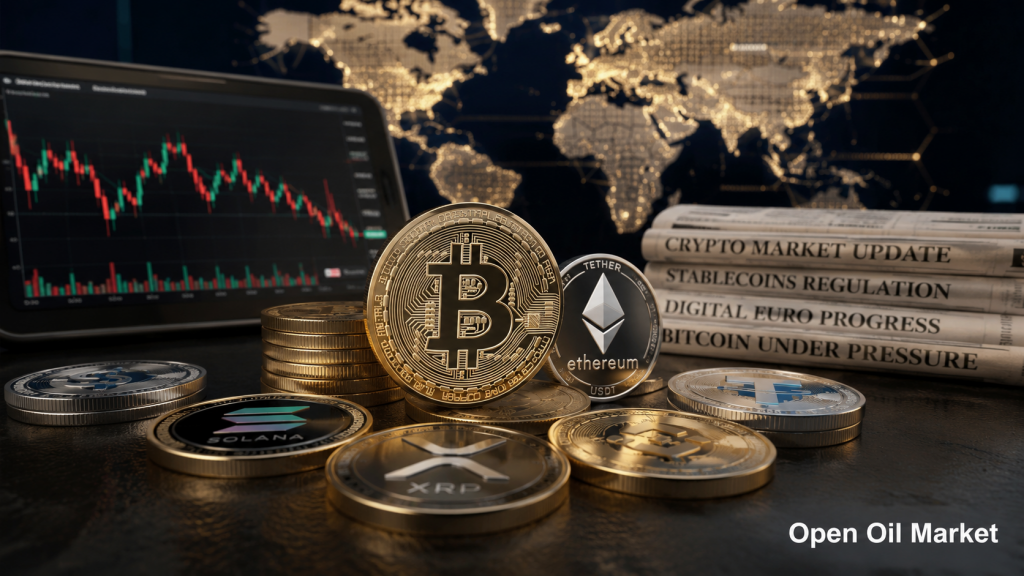 Kriptovaluta hírek 2026. június 24: Bitcoin, Ethereum, stabilcoinok és digitális euró a globális kriptopiacon