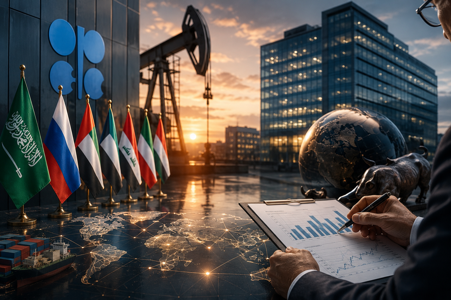 Gazdasági események és vállalati jelentések: vasárnap, 2026. augusztus 2. — OPEC+ ülés a kőolajtermelésről, Berkshire Hathaway jelentés és új kereskedési hét kezdete