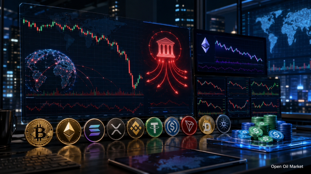 Kriptovaluta hírek, péntek, 2026. június 5.: a Bitcoin nyomás alatt az ETF-kiáramlások miatt, a piac a szabályozásban és a stabilcoinokban keres támaszt