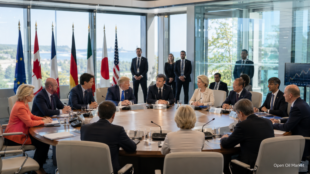 Gazdasági események és vállalati jelentések, hétfő 2026. június 15.: G7 Franciaországban, EU tárgyalások, Lagarde és az amerikai ipar