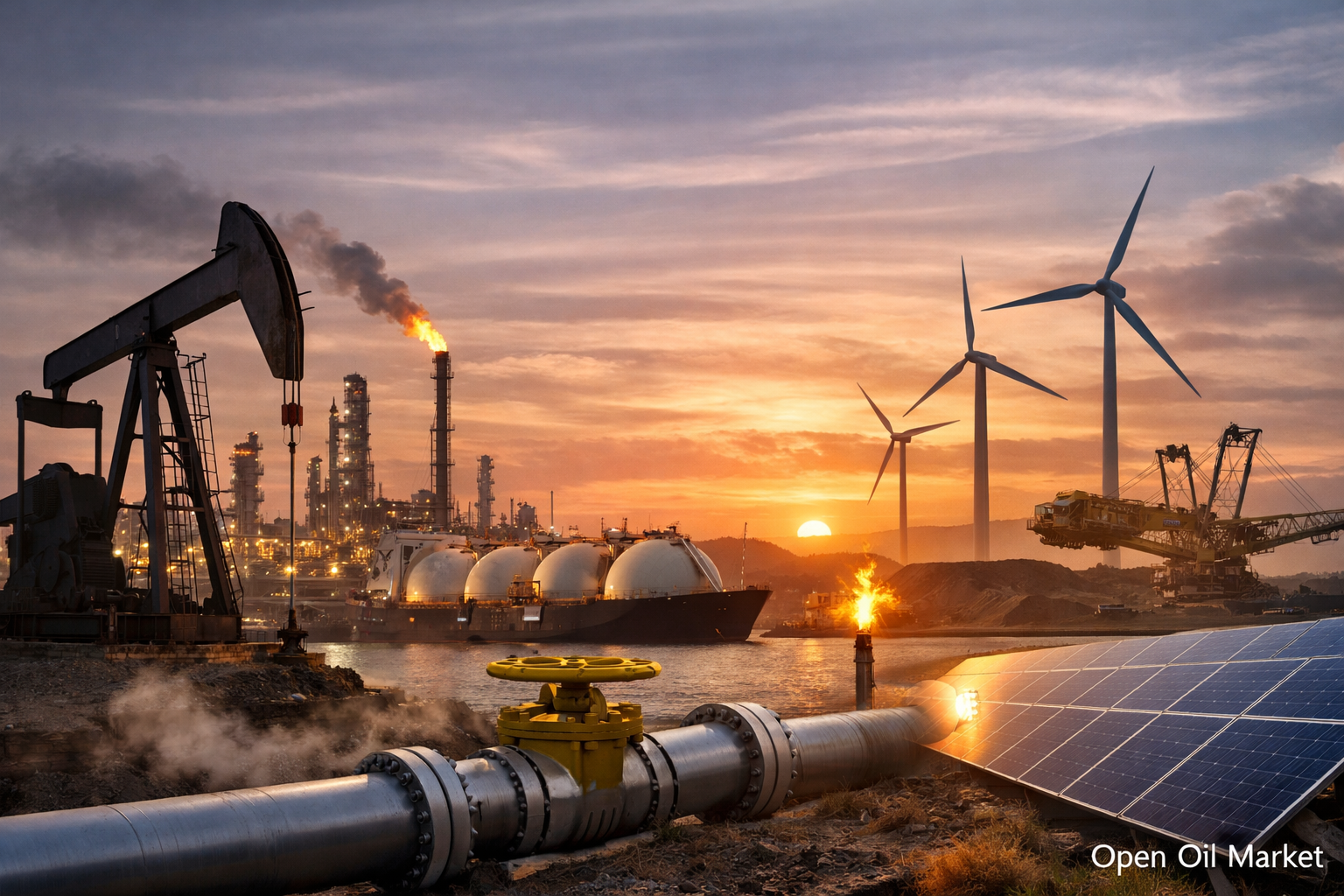 Olaj- és gázipari hírek és energia, péntek, 2026. február 6.: olaj árcsökkenés az Egyesült Államok és Irán közötti közelgő tárgyalások előtt