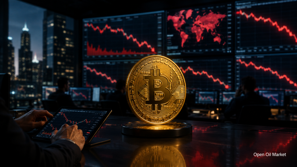 Bitcoin teszteli a kulcsfontosságú zónát a globális kriptopiaci nyomás alatt 2026. június 25-én