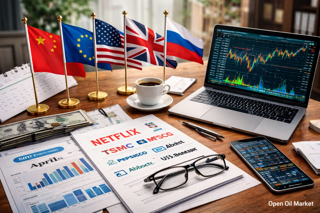 Gazdasági események és vállalati beszámolók – 2026. április 16: Kínai GDP, euróövezeti CPI és vállalati jelentések