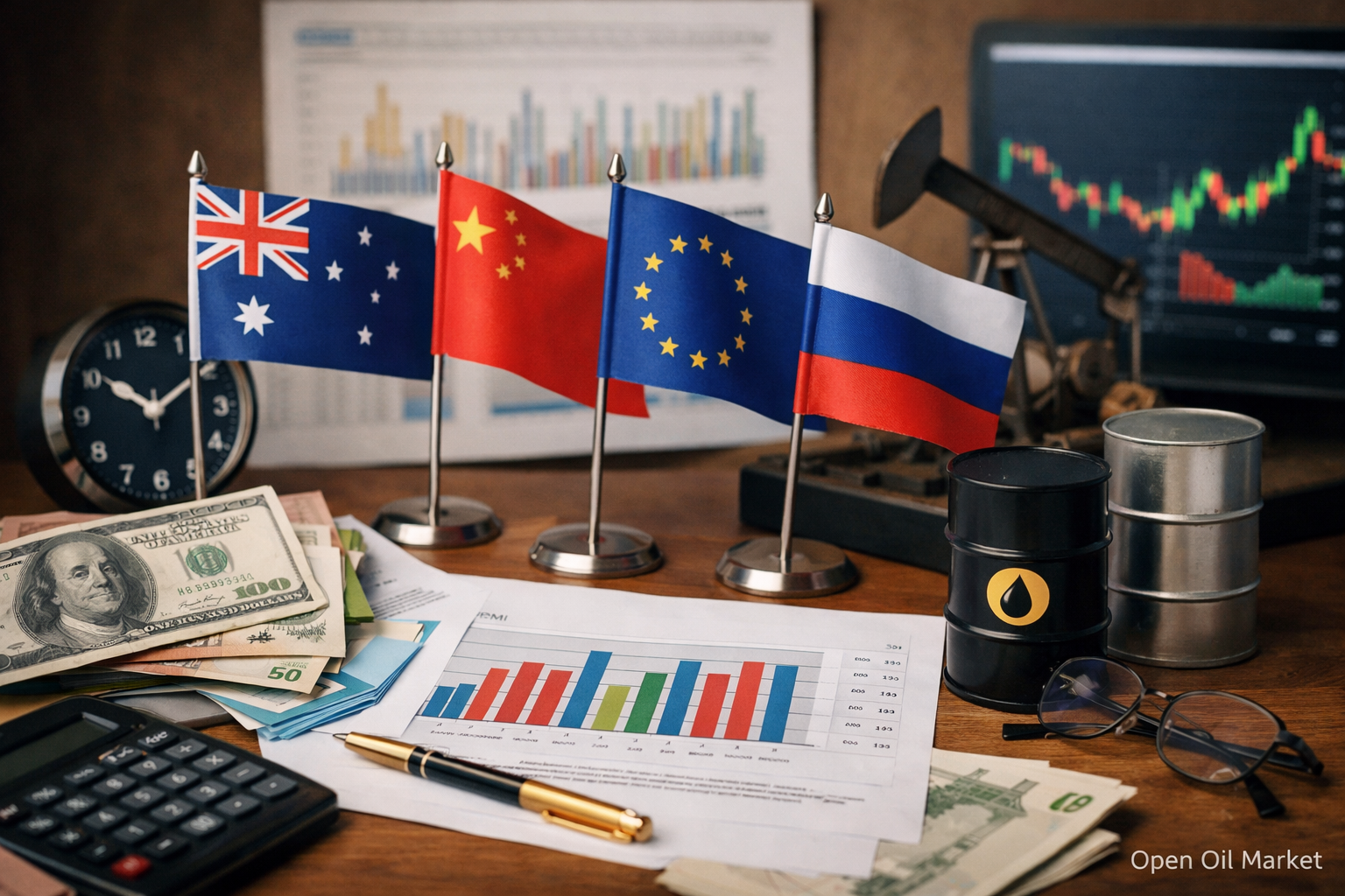 Gazdasági események és vállalati jelentések - 2026. március 4. S&P 500, Euro Stoxx 50, Nikkei 225 és MOEX