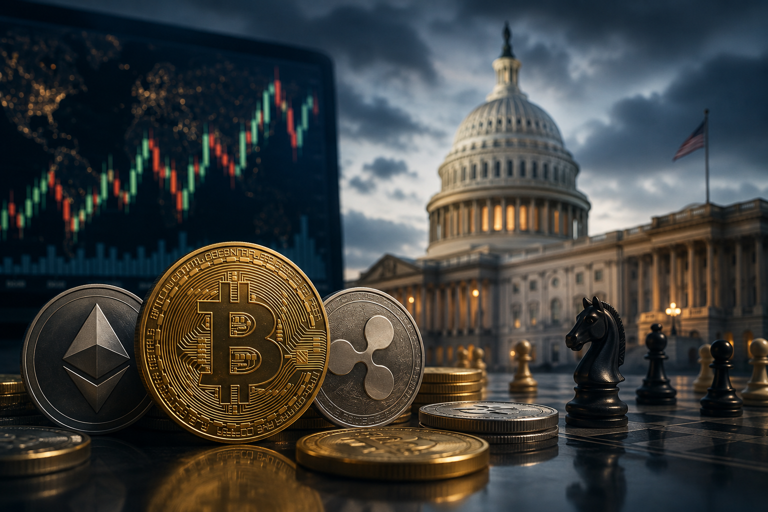 Kriptovaluta hírek: péntek, 2026. augusztus 7. - a piac vár a Szenátus szavazására a CLARITY Act kapcsán.