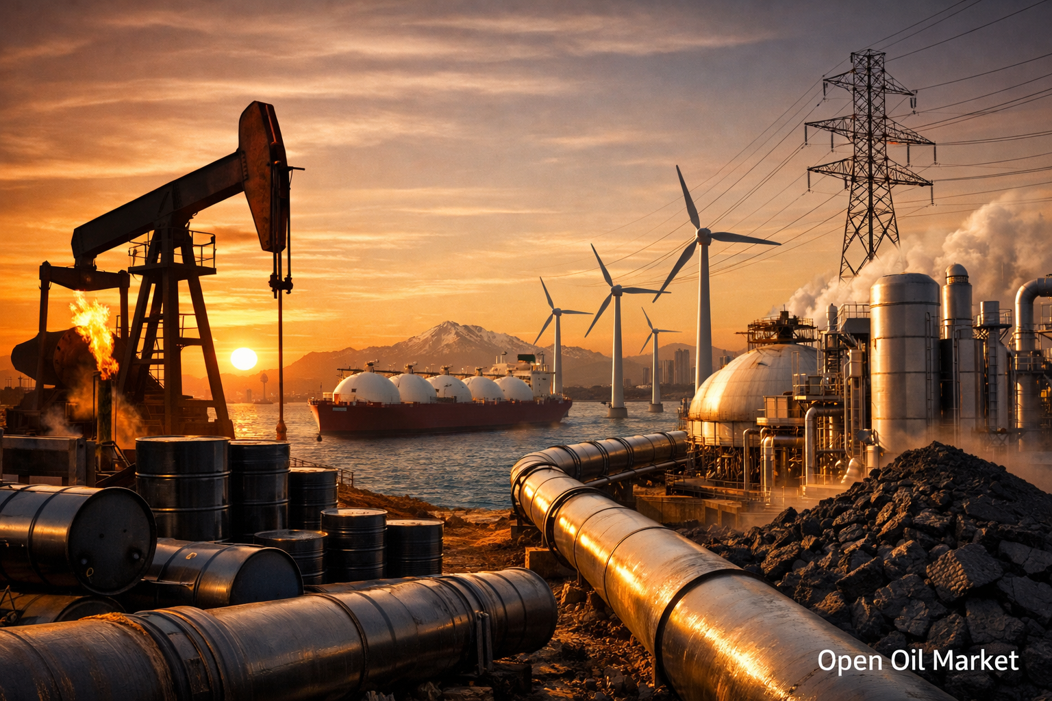 A világ kőolaj- és gázipara, kőolaj, gáz és energiahálózat - 2025. december 17.