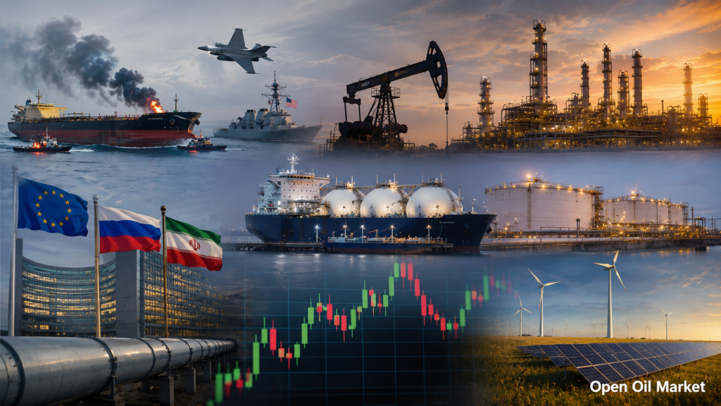 Energetikai szektor áttekintése 2026. július 24: Brent és WTI olajárak, TTF gáz, OPEC+, finomítók, olajtermékek, megújuló energiaforrások és szén