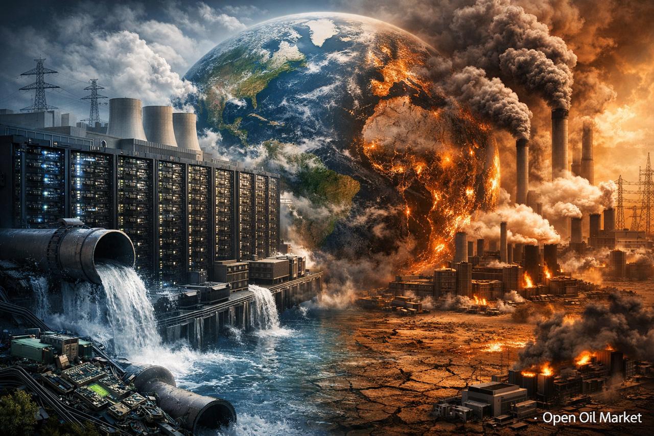 Az AI ökológiai ára: a neurális hálózatok energiafogyasztása, víz és a befektetők kockázatai