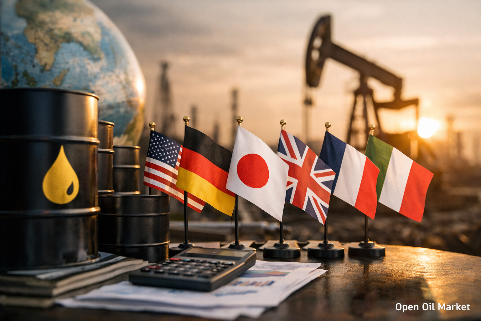 G7 olajkészletek több mint 1 milliárd hordó: mennyi ez a globális olajfogyasztás napjaiban?