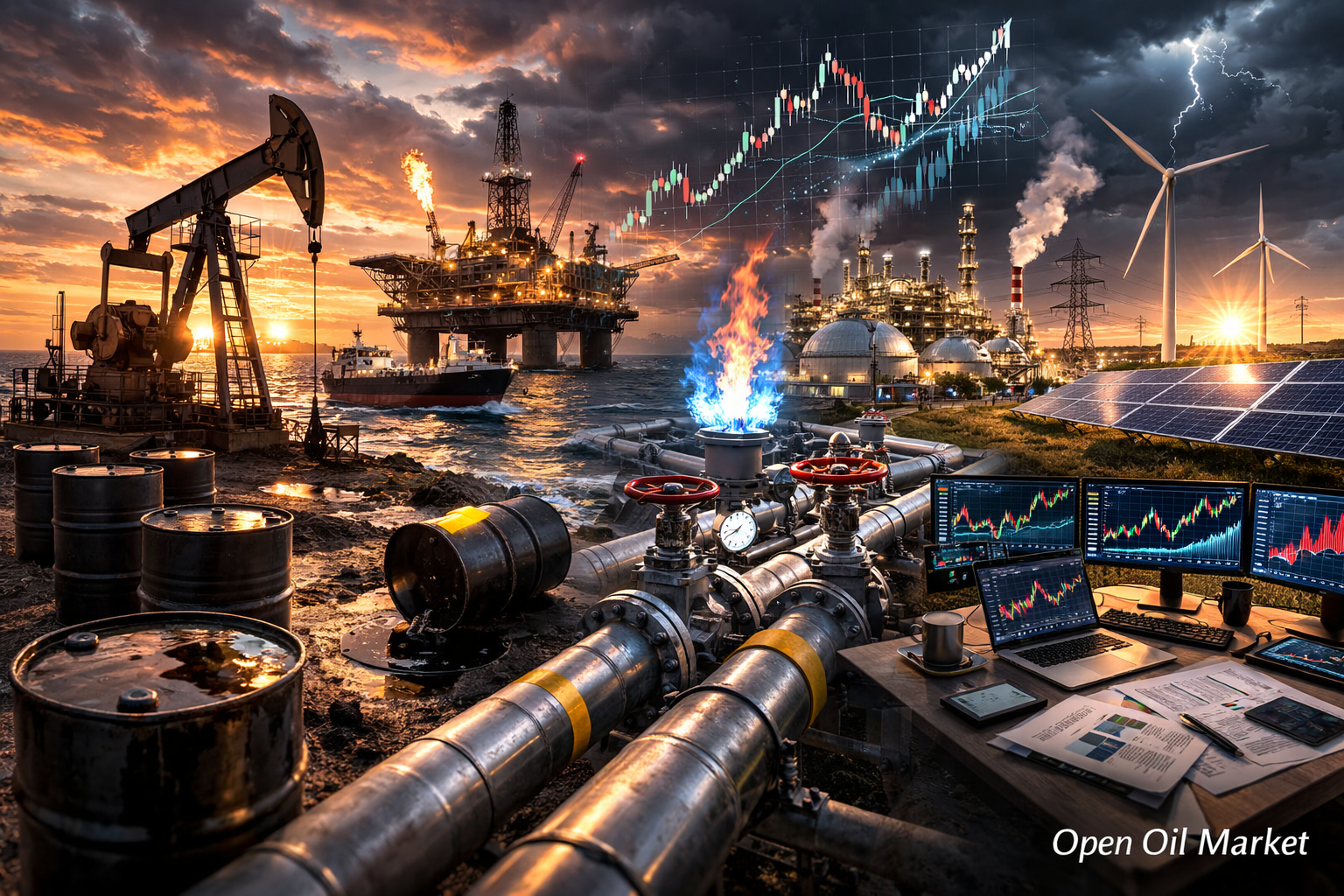 Olaj- és gázipari hírek — szerda, 2026. február 25. | Brent olaj, gáz, LNG, finomítók, megújuló energia