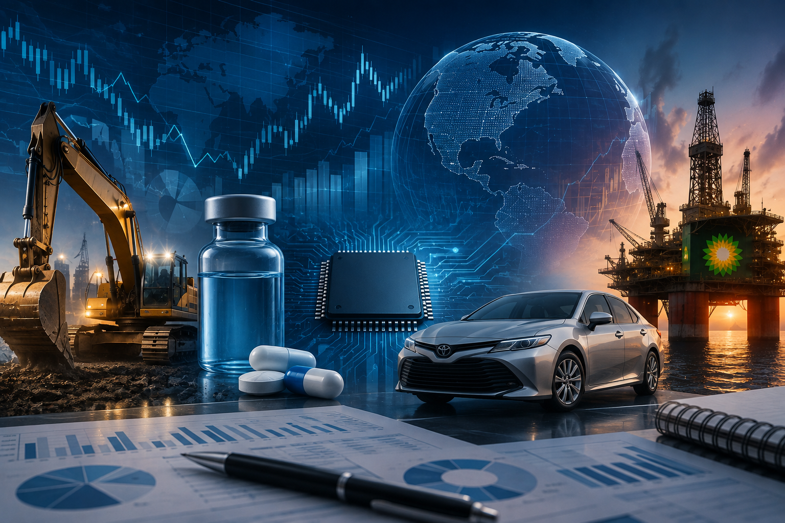 Gazdasági események és vállalati jelentések: 2026. augusztus 4. — JOLTS, jelentések Caterpillar, Pfizer, AMD, Toyota és BP