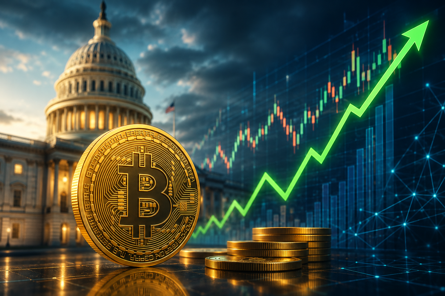 Kriptovaluta hírek: szerda, 2026. augusztus 5. - Bitcoin visszapattan a 64 000 dollárra, a piac várja a CLARITY Act leleplezését