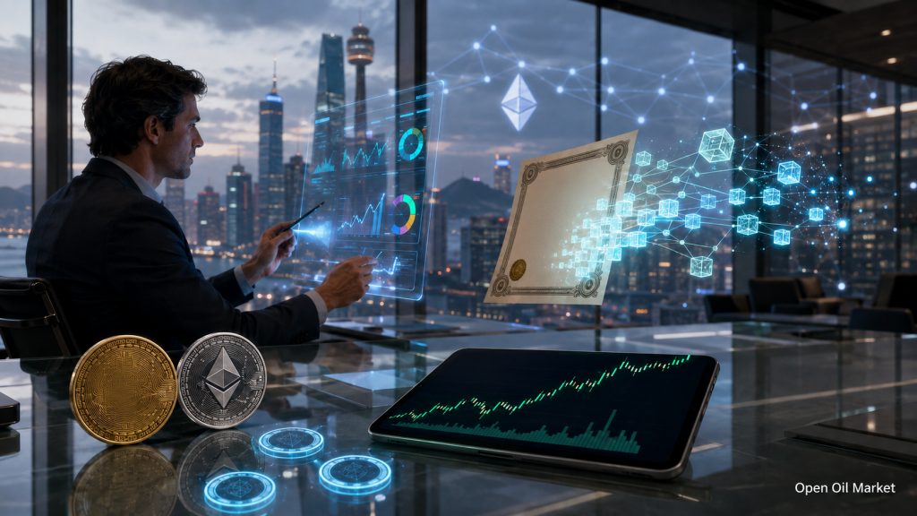 Kriptovaluta hírek, 2026. július 16.: A Bitcoin tartja a 65 000 dolláros zónát, az ETF-áramlások visszatérnek, a Wall Street felgyorsítja az eszközök tokenizálását.