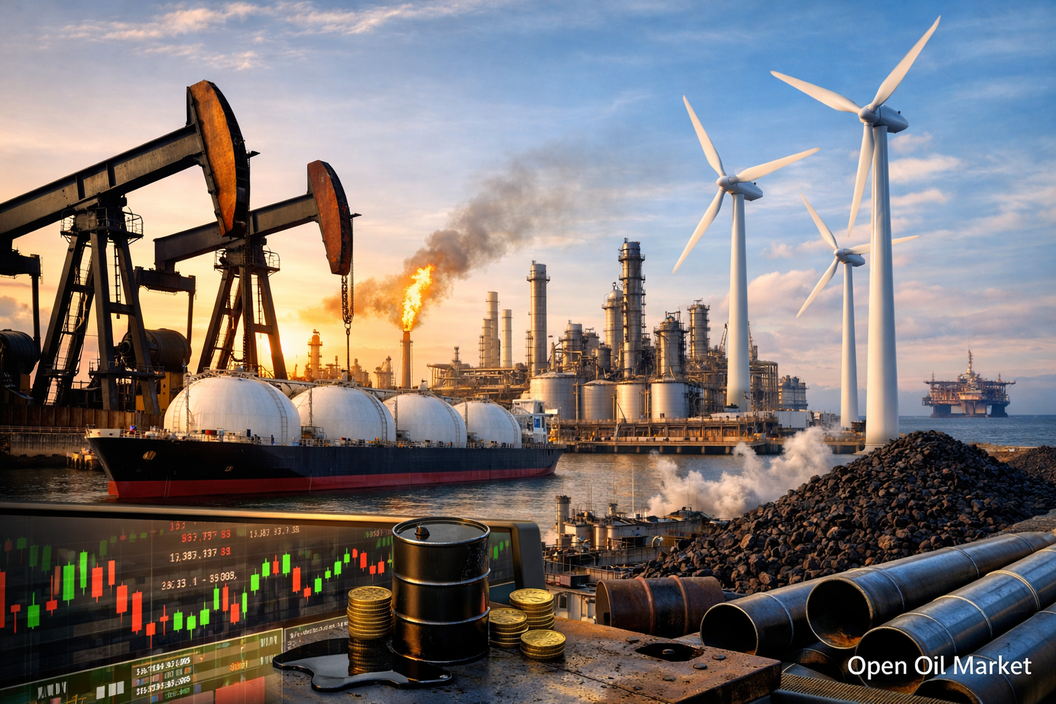 Olaj- és gázpiaci hírek - Vasárnap, 2026. február 15.: Brent, gáz és MEF